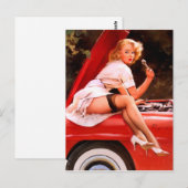 Mechanische pop omhoog briefkaart (Voorkant / Achterkant)