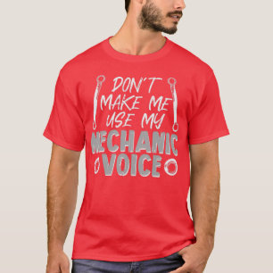 Mechanische Quote Car WFrench Nut Voice Mechatroni T-shirt