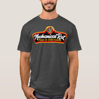 Mechanische Rat Pizza Kind Casino T-shirt