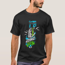 Mechanische shirt gebouwd om luid te zijn