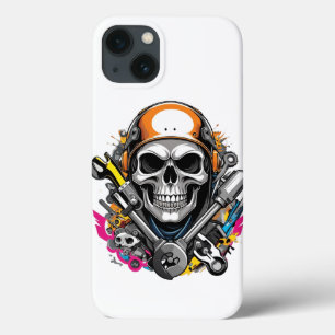 Mechanische SkulliPhone / iPad case