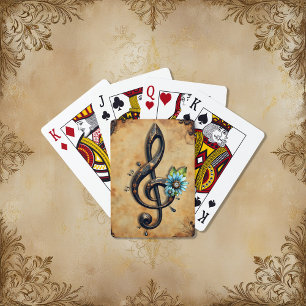 Mechanische sleutel pokerkaarten