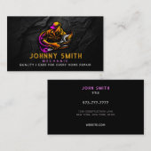 Mechanische Slogans Visitekaartjes (Voorkant / Achterkant)