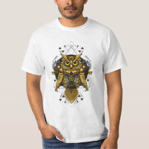 Mechanische steampunk Owl T-shirt