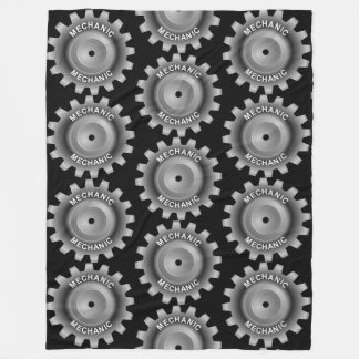 Mechanische tandwielen fleece deken