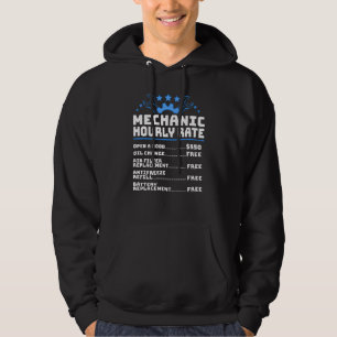 Mechanische uurfrequentie 2 hoodie
