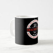 Mechanische V8-motor Ventilator auto 8-cilinder Koffiemok (Voorkant links)