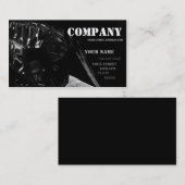 Mechanische Visitekaartje (Voorkant / Achterkant)