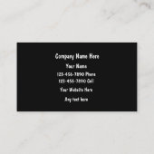 Mechanische Visitekaartjes (Achterkant)