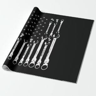 Mechanische Vlag Amerikaanse Patriottische Vlag Au Cadeaupapier