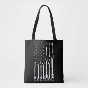 Mechanische Vlag Amerikaanse Patriottische Vlag Au Draagtas