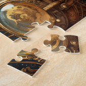 Mechanische wonderen puzzel legpuzzel (Zijkant)