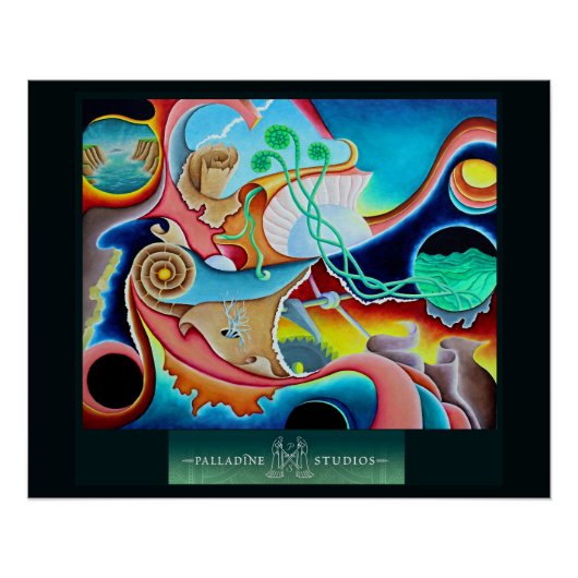 'Mechanisme van Natuur' Glanzend Poster Perfect Poster (Voorkant)