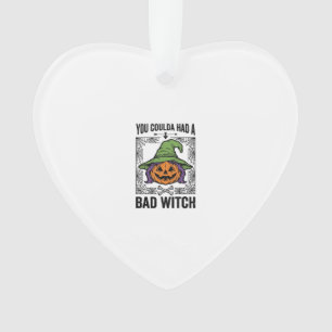 Méchante Sorcière Drôle de Citrouille d'Halloween 