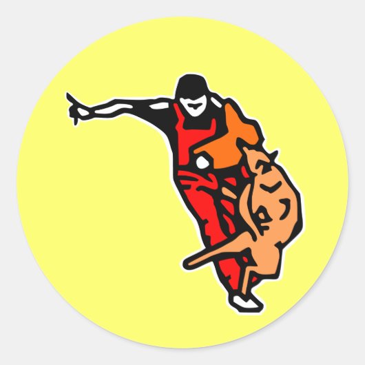 Mechelonisch zelfklevend zelfklevend2 ronde sticker (Voorkant)