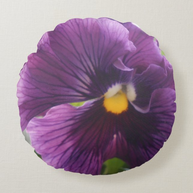 Mechteld Rond Kussen (Voorkant)