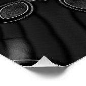 MechTron One Abstracte Art Perfect Poster (Hoek)