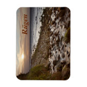 Mecklenburg kust zonsondergang magneet (Verticaal)