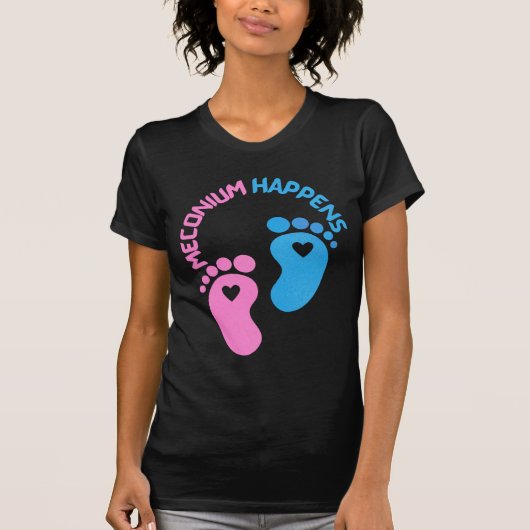 Meconium gebeurt t-shirt (Voorkant)