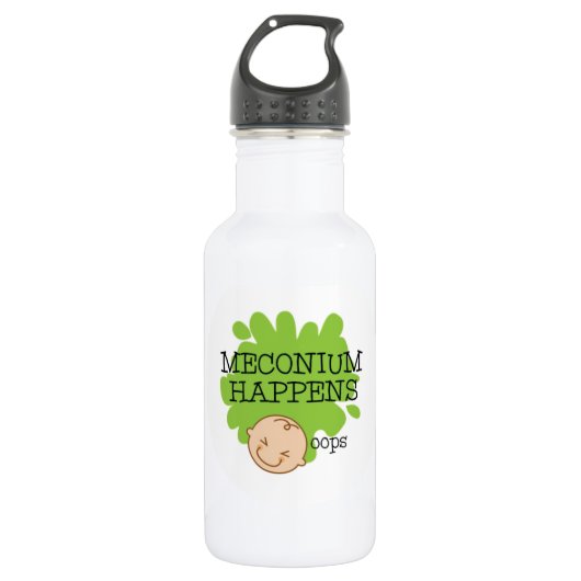 Meconium se produit bouteille d'eau (Devant)