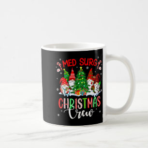 Med Chir Kerst Crew Groep Kabouters Versieren Xmas Koffiemok