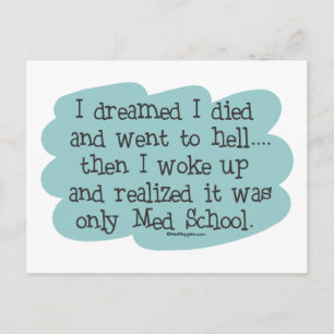 Med School of Hell Briefkaart