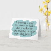 Med School of Hell Kaart (Gele Bloem)