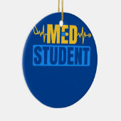Med Student Future Doctor Arts Medical Keramisch Ornament (Rechts)
