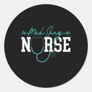 Med Surg Verpleegkundige Ronde Sticker