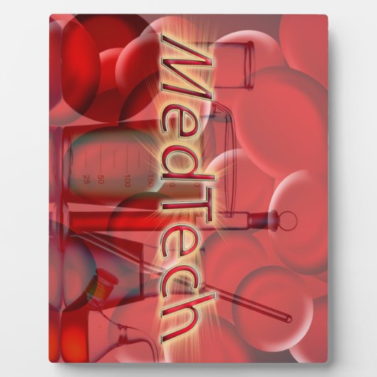 Med Tech STARBURST LOGO Fotoplaat (Voorkant)