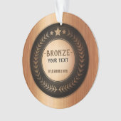 MÉDAILLE Bronze Champion DIY IMPRESSION PERSONNALI (devant)