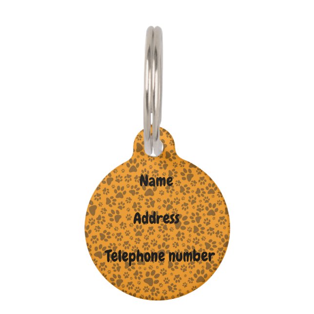 Médaille de compagnie ronde (Dos)