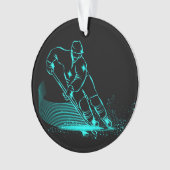 Médaille de hockey sur glace - deuxième version (devant)