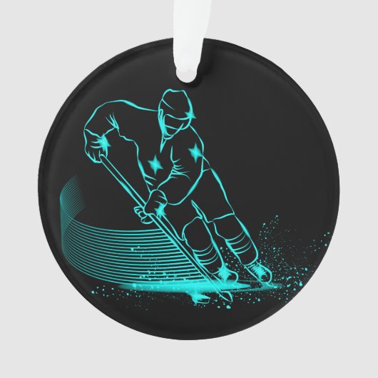 Médaille de hockey sur glace - deuxième version (devant)