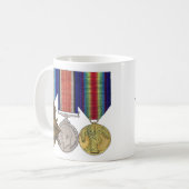 Médaille de la Grande Guerre Trio Mug (Devant gauche)