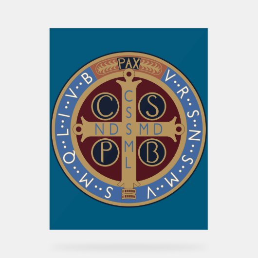 Médaille de saint Benoît (Recto)