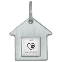 Médaille d'identification personnalisée pour chien