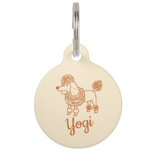 Médaille d'identification personnalisée pour chien