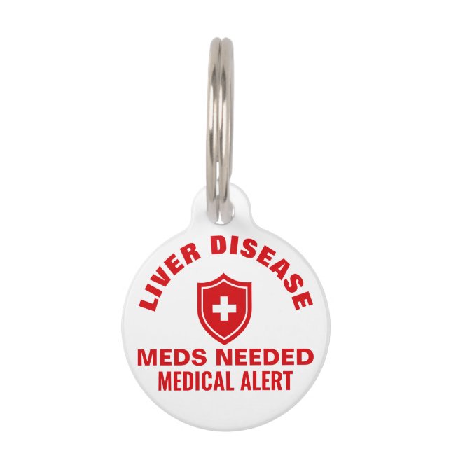 Médaille d'identification pour chien, chat, animal (Devant)