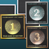 Médaille d'or 1ère place champion aimant