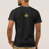 Médaille d'or de T-shirt Canada masculin Chemise C (Dos)