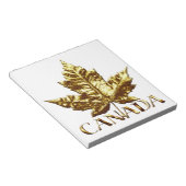 Médaille d'or du Bloc-notes Canada (Incliné)