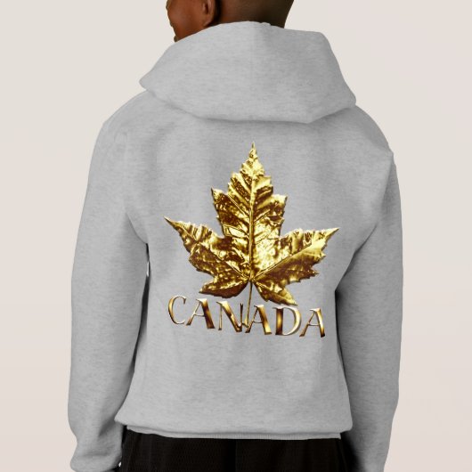 Médaille d'or Sweat - shirt à capuche Canada pour  (Dos)