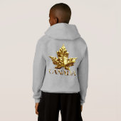 Médaille d'or Sweat - shirt à capuche Canada pour  (Dos entier)
