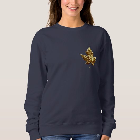 Médaille d'or Sweatshirt du Canada - Chemise fémin (Devant)