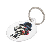 Médaille drôle pour chien Cockapoo | Médaille d'id (Côté )