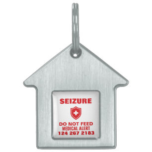 Médaille personnalisée pour chien avec crise d'épi