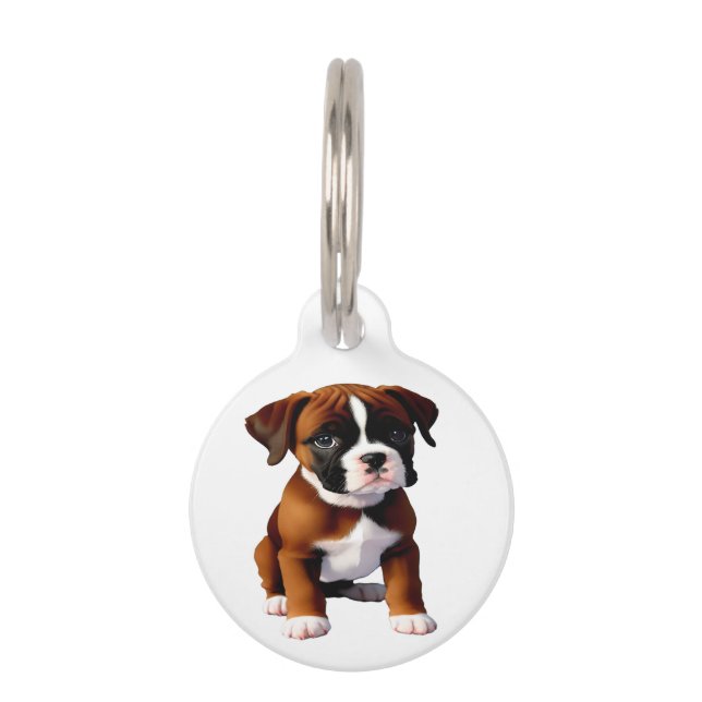 Médaille Ronde pour Animal (Devant)
