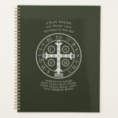 Médaille Saint Benoît avec prière latine (Devant)