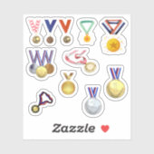 Medaille Stickers (Vel)